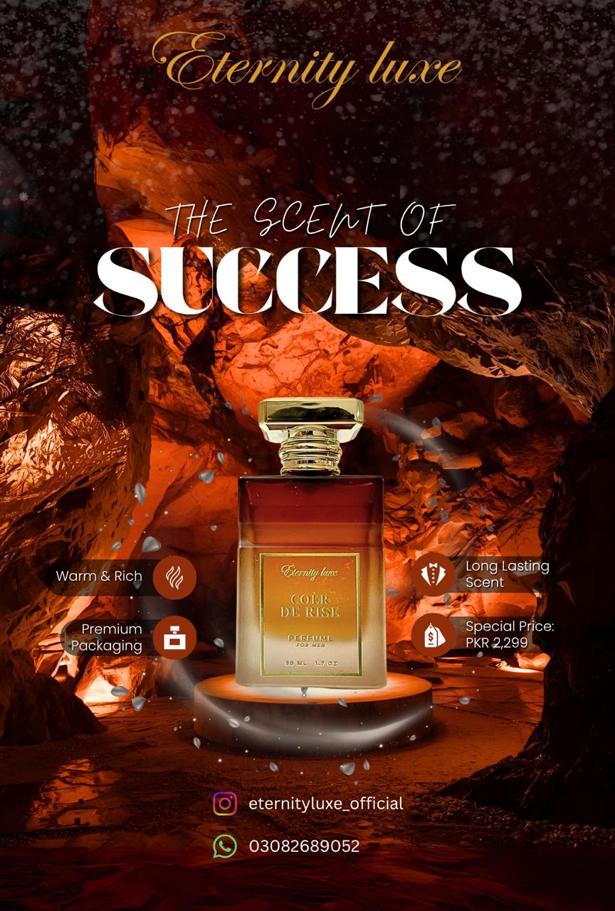 Coeur de Rose Extrait de Parfum 50ml - Luxury Spicy Amber Fragrance | Eternity Luxe
